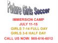 Future Girls Soccer IMMERSION CAMP | Beginner Soccer | Summer Soccer Training PowerPoint PPT Presentation