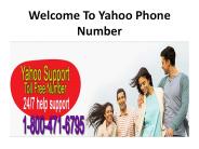 Yahoo phone number for client’s service