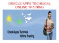 Oracle Apps Technical online training in hyderabad|usa PowerPoint PPT Presentation
