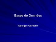 Bases de Donn