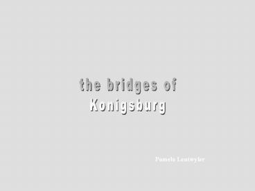 the bridges of
