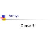 Arrays