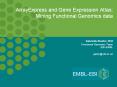 ArrayExpress and Gene Expression Atlas: Mining Functional Genomics data PowerPoint PPT Presentation