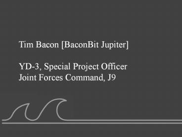 JFCOM Command Briefing 21 Apr 08