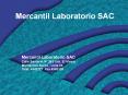Mercantil Laboratorio SAC PowerPoint PPT Presentation
