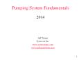 Pumping System Fundamentals PowerPoint PPT Presentation