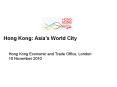 Hong Kong Economic and Trade Office, London PowerPoint PPT Presentation