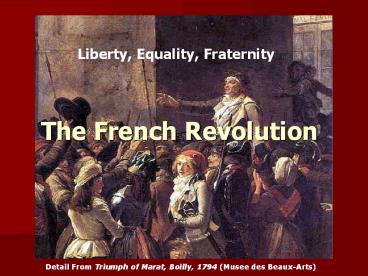 The French Revolution