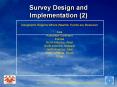 Survey Design and Implementation (2) PowerPoint PPT Presentation