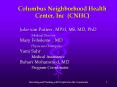 Columbus Neighborhood Health Center, Inc (CNHC) PowerPoint PPT Presentation