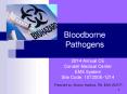 Bloodborne Pathogens PowerPoint PPT Presentation