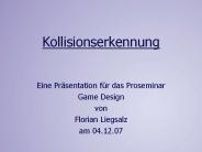 Kollisionserkennung