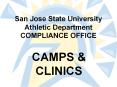 San Jose State University Athletic Department COMPLIANCE OFFICE