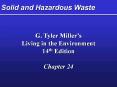 Solid and Hazardous Waste PowerPoint PPT Presentation
