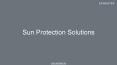 Sun Protection Solutions PowerPoint PPT Presentation
