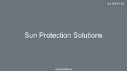 Sun Protection Solutions