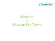 Massage Chair Toronto