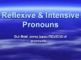 Reflexive PowerPoint PPT Presentation