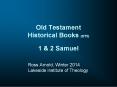 Old Testament Historical Books (OT5) 1 PowerPoint PPT Presentation