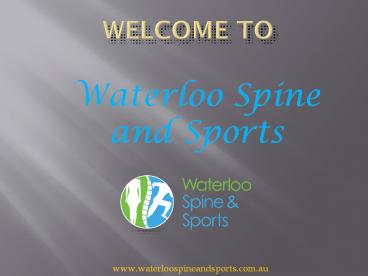 Our Chiropractor Waterloo Uses Combination of SLM Massage