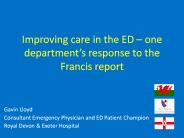 Improving care in the ED 