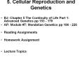 5. Cellular Reproduction and Genetics PowerPoint PPT Presentation