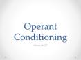 Operant Conditioning PowerPoint PPT Presentation