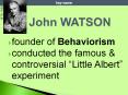 founder of Behaviorism PowerPoint PPT Presentation