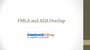 FMLA and ADA Overlap