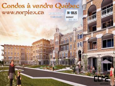 Condos à vendre Québec