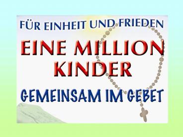 1 UN MILL?N DE NI?OS