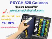 PSYCH 525 Academic Success/snaptutorial