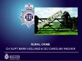 RURAL CRIME PowerPoint PPT Presentation