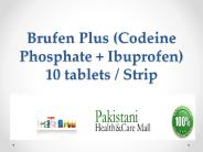 Brufen Plus (Codeine Phosphate + Ibuprofen) 10 tablets  Strip