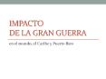 Impacto de La Gran Guerra PowerPoint PPT Presentation