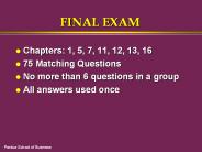 FINAL EXAM