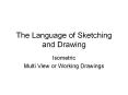The Language of Sketching and Drawing PowerPoint PPT Presentation