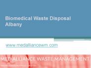 Biomedical Waste Disposal Albany - www.medalliancewm.com