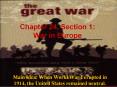 Chapter 24, Section 1: War in Europe PowerPoint PPT Presentation