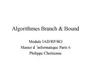 Algorithmes Branch