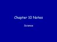 Chapter 10 Notes PowerPoint PPT Presentation
