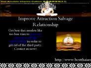 Improve Attraction Salvage Relationship