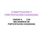 CONSTITUCION Y PARTICIPACI