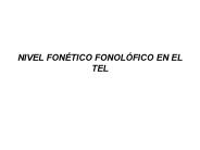 NIVEL FON