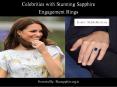 Celebrities with Stunning Sapphire Engagement Rings PowerPoint PPT Presentation