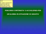 PERCORSO CONTINUITA