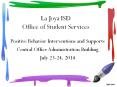 La Joya ISD Office of Student Services PowerPoint PPT Presentation