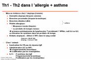 Th1 - Th2 dans l