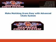Make Mulching Grass Easy with Advanced Chute System