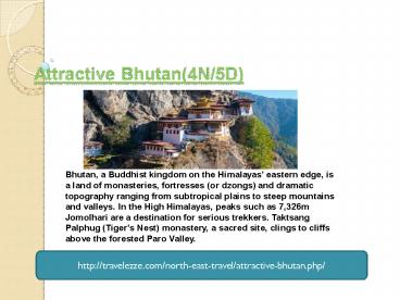 Attractive Bhutan(4N/5D) (1)
